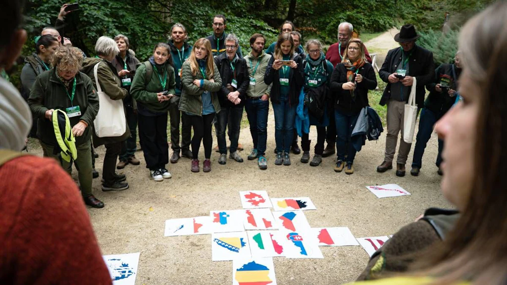 Foto di gruppo Forest pedagogy